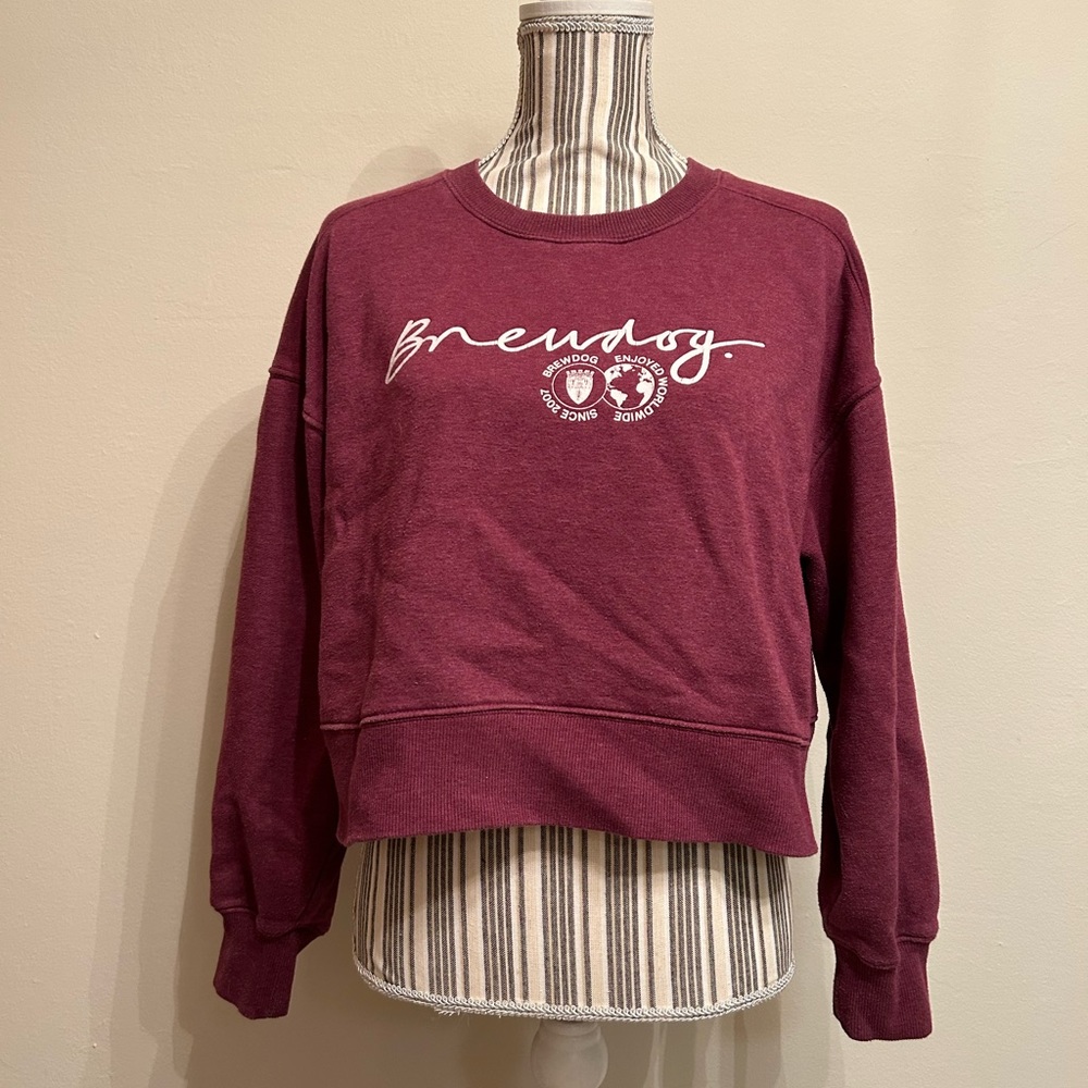 Cropped BrewDog Crewneck Sweatshirt